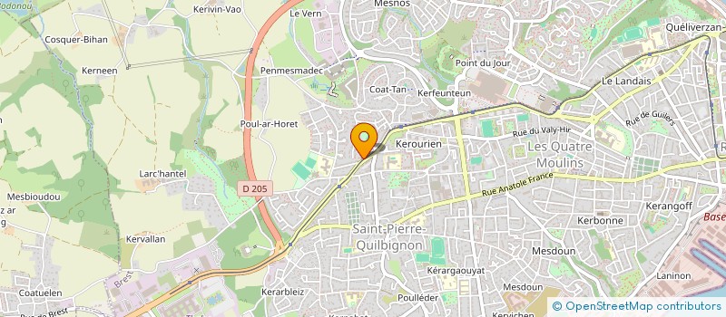 localisation de l'entreprise DELIJO  BREST