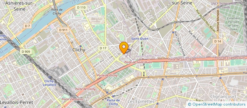 localisation de l'entreprise DELIKATISSEN à CLICHY