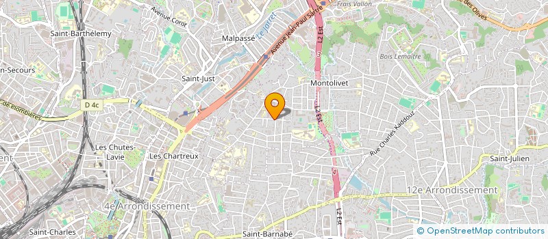 localisation de l'entreprise DELILA à MARSEILLE