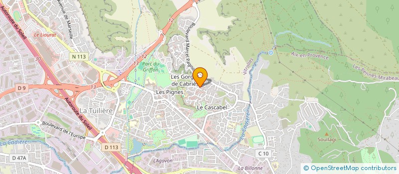 localisation de l'entreprise DELILA à VITROLLES