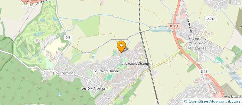 localisation de l'entreprise DELILETTE TAXILUXE  ATTAINVILLE