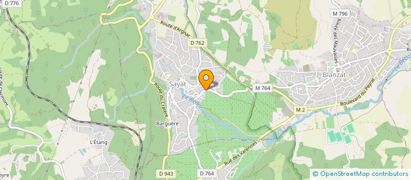 localisation de l'entreprise DELILLE FRERES  SAYAT