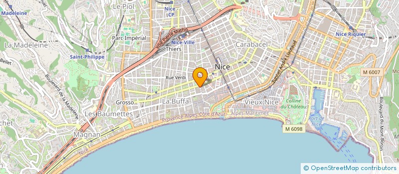 localisation de l'entreprise DELILLE PARTNERS  NICE