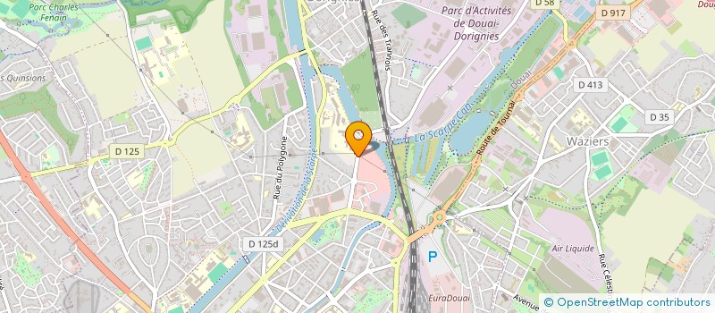 localisation de l'entreprise DELIMMO 2 à DOUAI