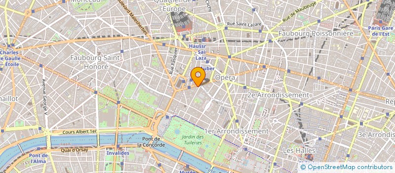 localisation de l'entreprise DELIN à PARIS
