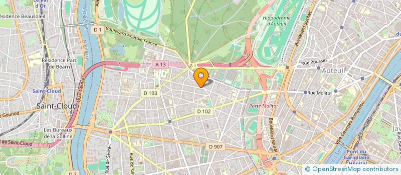 localisation de l'entreprise DELIN à BOULOGNE-BILLANCOURT