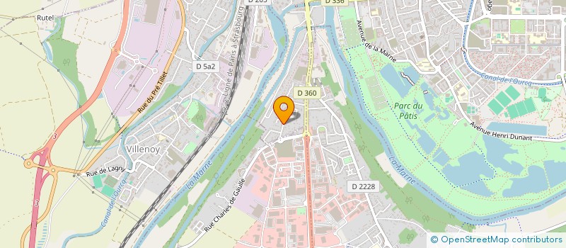 localisation de l'entreprise DELINOTTE PATRIMOINE à MEAUX