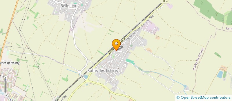 localisation de l'entreprise DELINVEST  RUFFEY-LES-ECHIREY