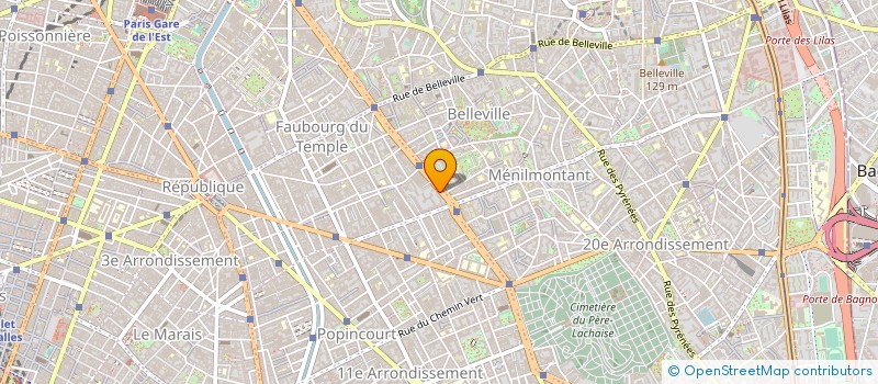 localisation de l'entreprise DELIOGLU à PARIS