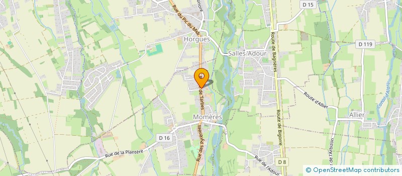 localisation de l'entreprise DELIRE 65  MOMERES