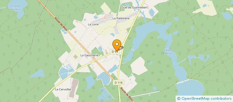 localisation de l'entreprise DELIRES ET DELICES DES MOTS  FONTAINES-EN-SOLOGNE