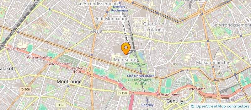 localisation de l'entreprise DELIRIA  PARIS