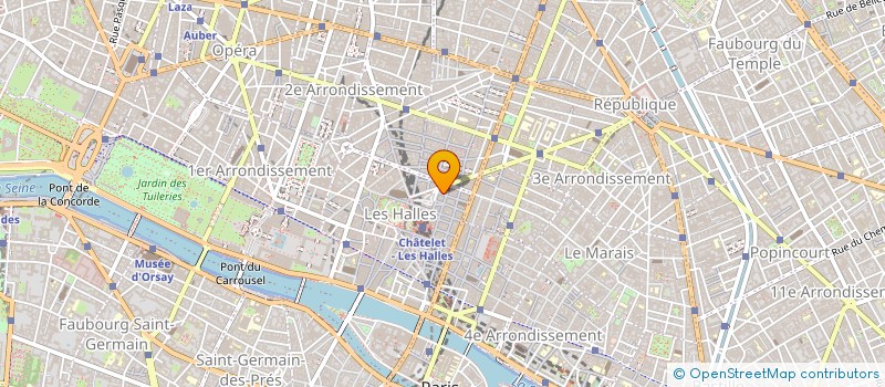 localisation de l'entreprise DELIRIUM à PARIS
