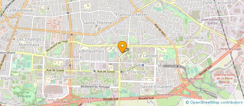 localisation de l'entreprise DELIRIUM PRODUCTION  RENNES