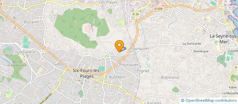 localisation de l'entreprise DELIRIUM TREMENS à SIX-FOURS-LES-PLAGES