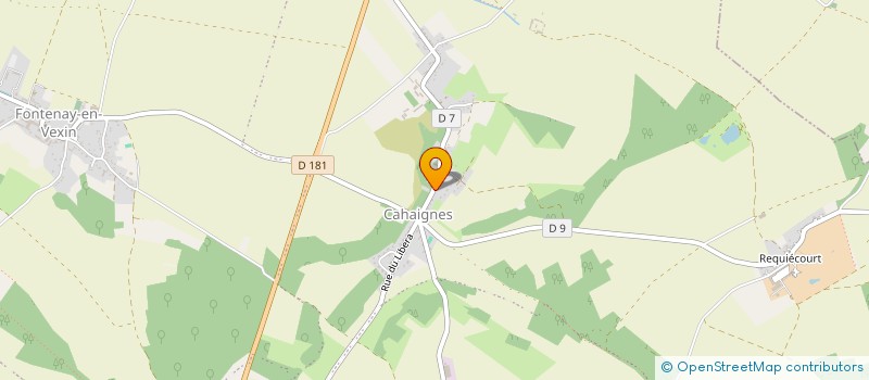 localisation de l'entreprise DELIROOM  VEXIN-SUR-EPTE