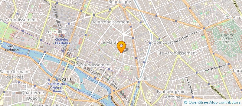 localisation de l'entreprise DELISLE à PARIS