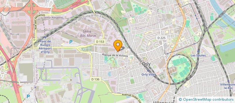 localisation de l'entreprise DELISS A FWANZ à ORLY