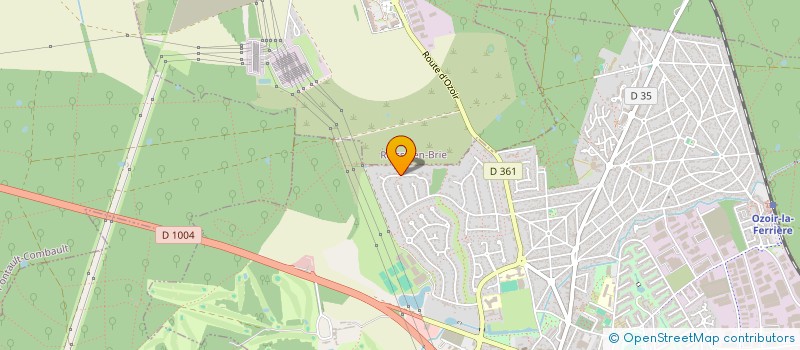 localisation de l'entreprise DELISSE PATRIMOINE  OZOIR-LA-FERRIERE