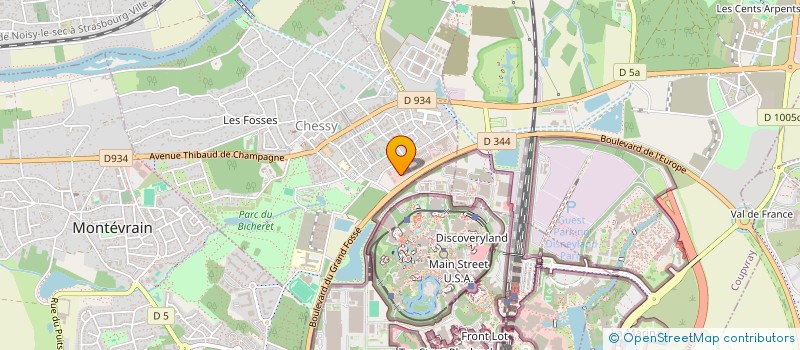 localisation de l'entreprise DELISSYA LAB  CHESSY