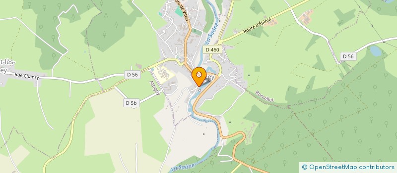 localisation de l'entreprise DELISVOSGES à DARNEY