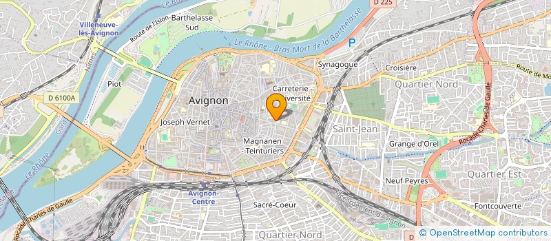 localisation de l'entreprise DELIT D IMAGES à AVIGNON
