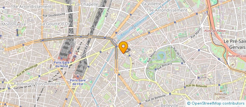 localisation de l'entreprise DELITEL  PARIS