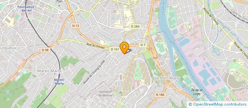 localisation de l'entreprise DELIVER  LE PECQ