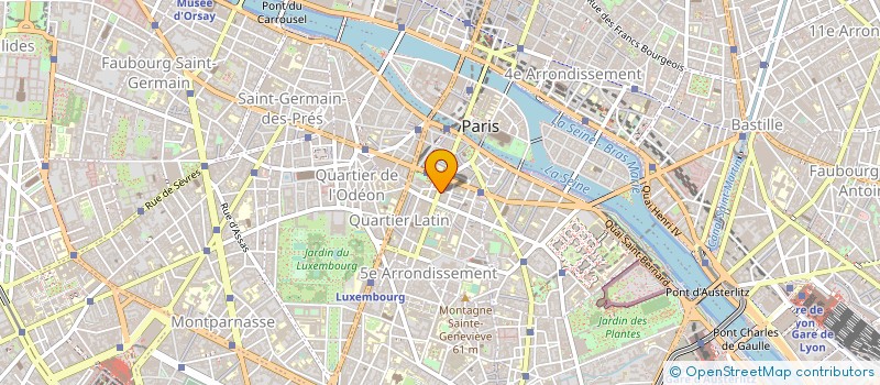 localisation de l'entreprise DELIVERBAG à PARIS