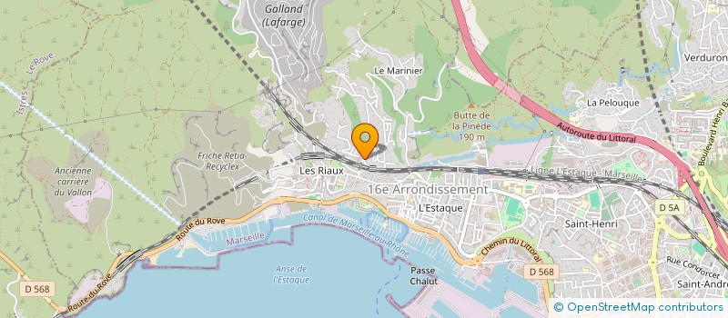 localisation de l'entreprise DELIVERY DYNAMICS à MARSEILLE