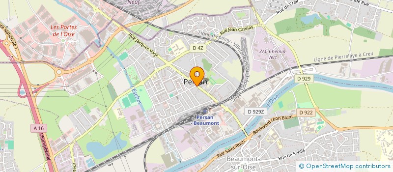 localisation de l'entreprise DELIVREX  PERSAN