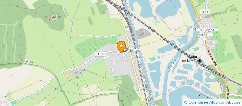 localisation de l'entreprise DELIZE PLATRERIE  VANDIERES