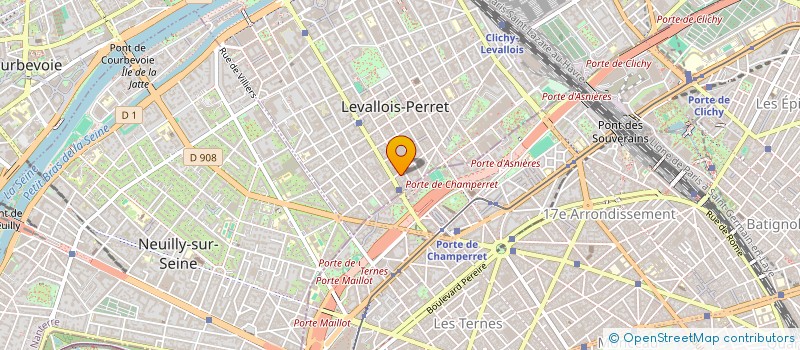 localisation de l'entreprise DELIZIOSO à LEVALLOIS-PERRET