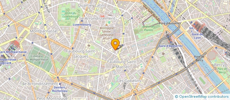 localisation de l'entreprise DELIZIUS à PARIS