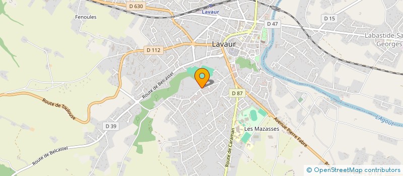 localisation de l'entreprise DELJARRY STUDIO à LAVAUR