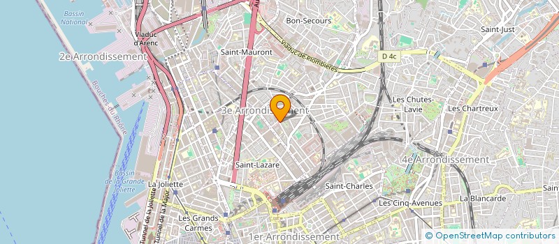 localisation de l'entreprise DELKEL ALIMENTATION à MARSEILLE