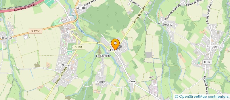 localisation de l'entreprise DELKEO  VIRY