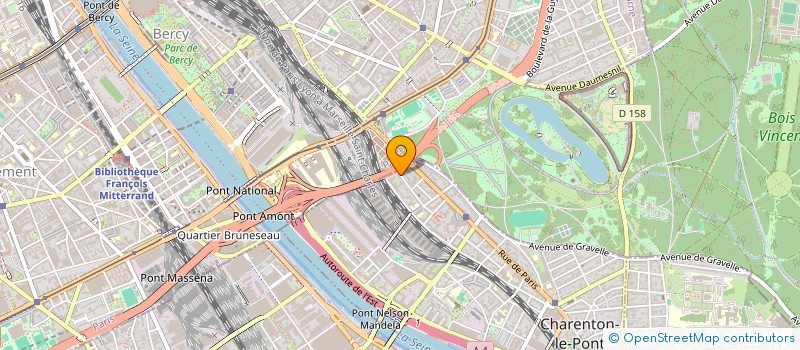 localisation de l'entreprise DELKS  CHARENTON-LE-PONT