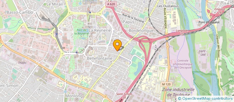 localisation de l'entreprise DELL'ARTE à TOULOUSE