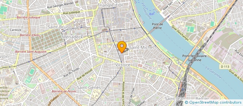 localisation de l'entreprise DELL'S BUSINESS  BORDEAUX