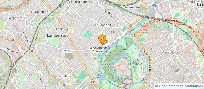 localisation de l'entreprise DELLA 2 à LAMBERSART