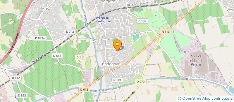 localisation de l'entreprise DELLA  CODOGNAN