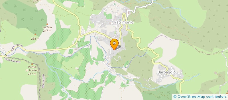 localisation de l'entreprise DELLA CASA à PATRIMONIO