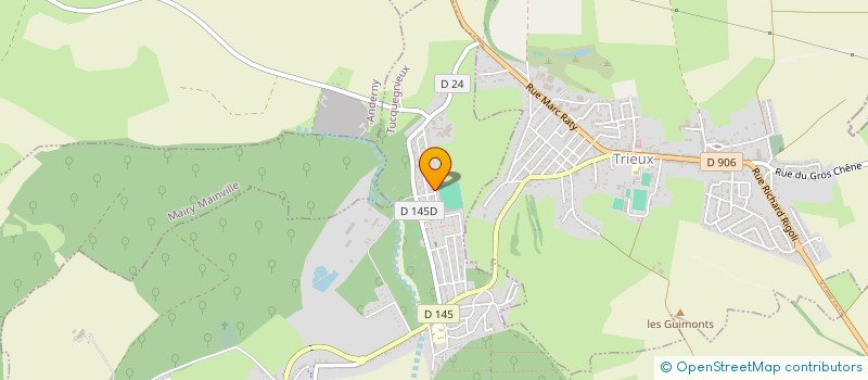 localisation de l'entreprise DELLA-DCA  TUCQUEGNIEUX