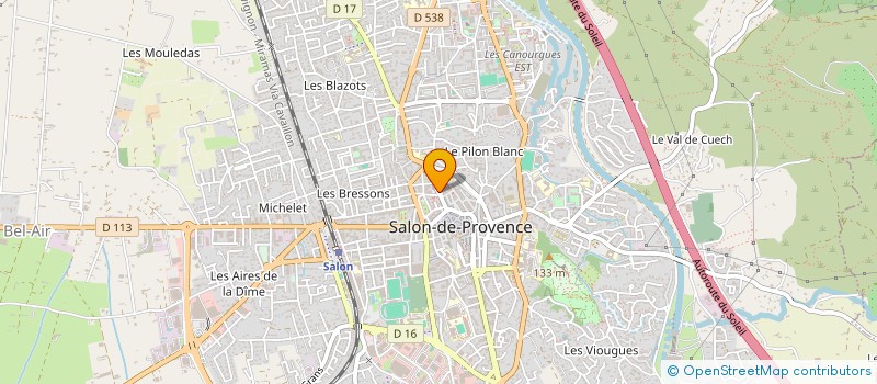 localisation de l'entreprise DELLA-DORA CONSTRUCTION  SALON-DE-PROVENCE