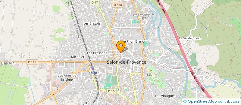 localisation de l'entreprise DELLA-DORA INGENIERIE & BATIMENT à SALON-DE-PROVENCE