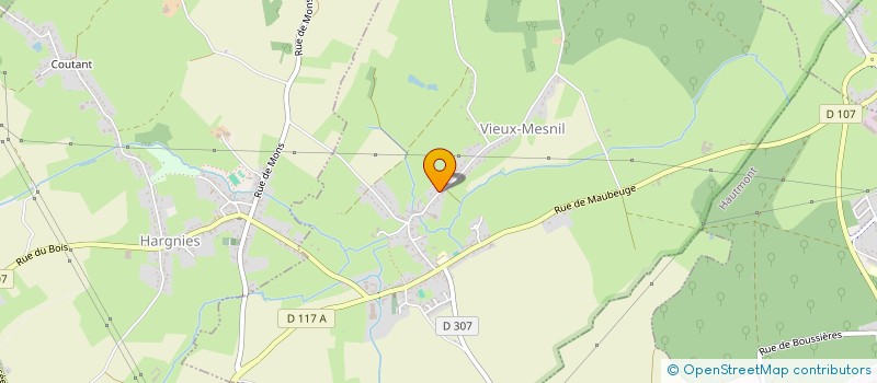 localisation de l'entreprise DELLA FIORENTINA  VIEUX-MESNIL