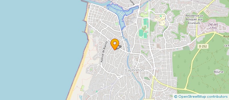 localisation de l'entreprise DELLA MONICA  CAPBRETON