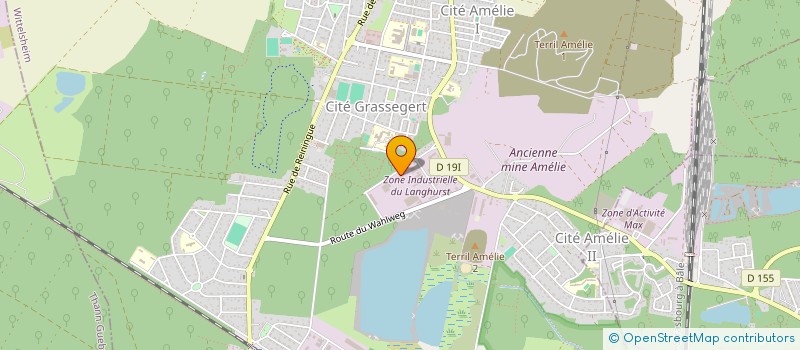 localisation de l'entreprise DELLA NEGRA CHAUFFAGE & SANITAIRE  FESSENHEIM