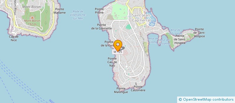 localisation de l'entreprise DELLA ROBBIA à SAINT-JEAN-CAP-FERRAT